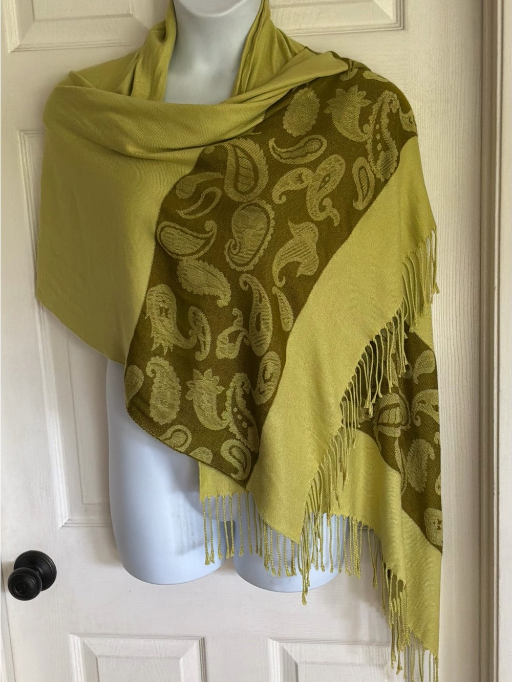 NWOT…ITALIAN PASHMINA….silk/cashmere wrap/scarf
